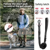 HD Multifunction Dog Leash 2in1 – Safety